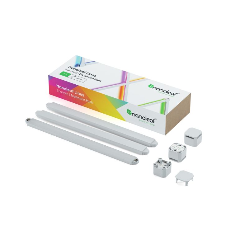 Dodatkowe listwy świetlne Nanoleaf Lines 90 degrees Expansion Pack (3 sztuki)