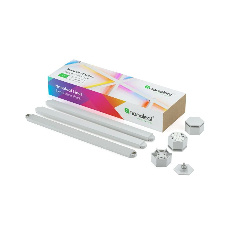 Dodatkowe listwy świetlne Nanoleaf Lines 60 degrees Expansion Pack (3 sztuki)