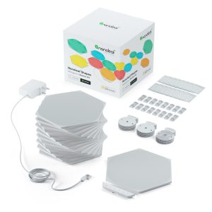 panele świetlne nanoleaf shapes hexagons starter kit (15 paneli, 1 kontroler)